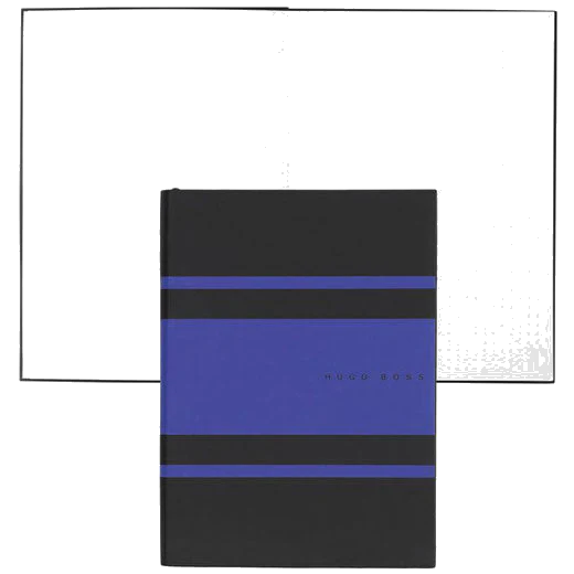 BOSS A5 Blue Essential Gear Matrix Dotted Notebook - Image 3