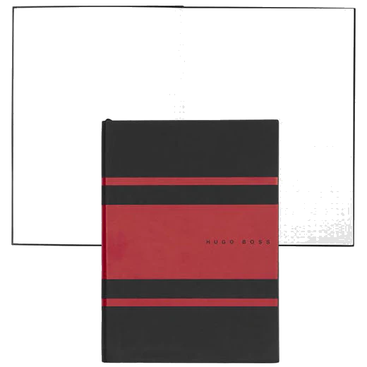 BOSS A5 Red Essential Gear Matrix Dotted Notebook - Image 3