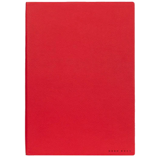 BOSS A5 Red Essential Storyline Lined Notebook - Image 2