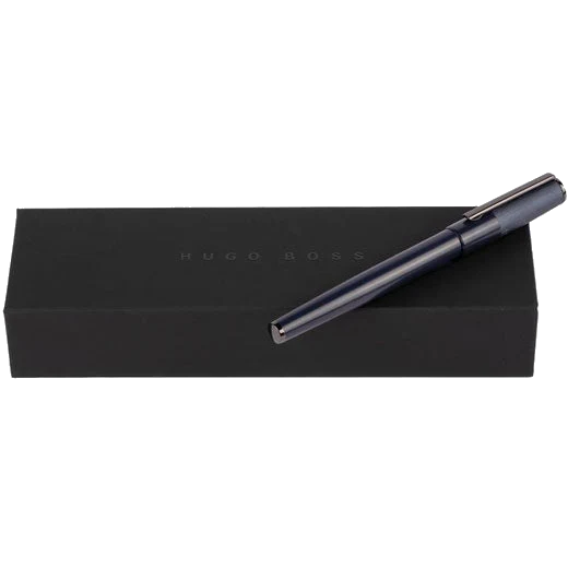 BOSS All Navy Gear Minimal Fountain Pen - Image 3