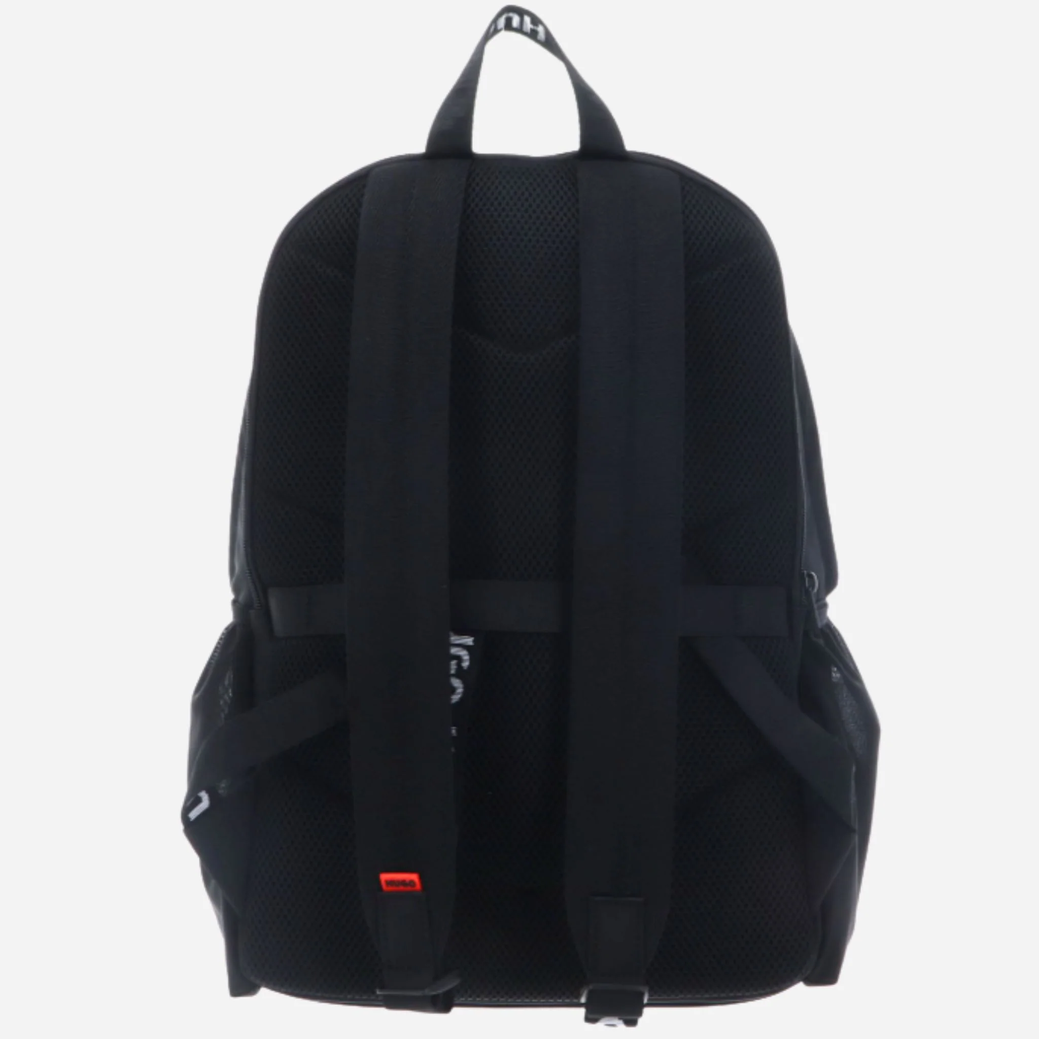 BOSS Ayden Black Backpack with Hugo Raised Logo - Image 2