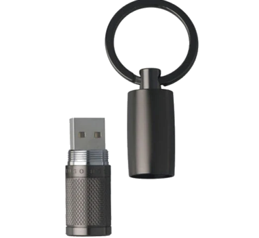 BOSS Black A6 Notepad, Ballpoint Pen and Keyring USB Set - Image 5