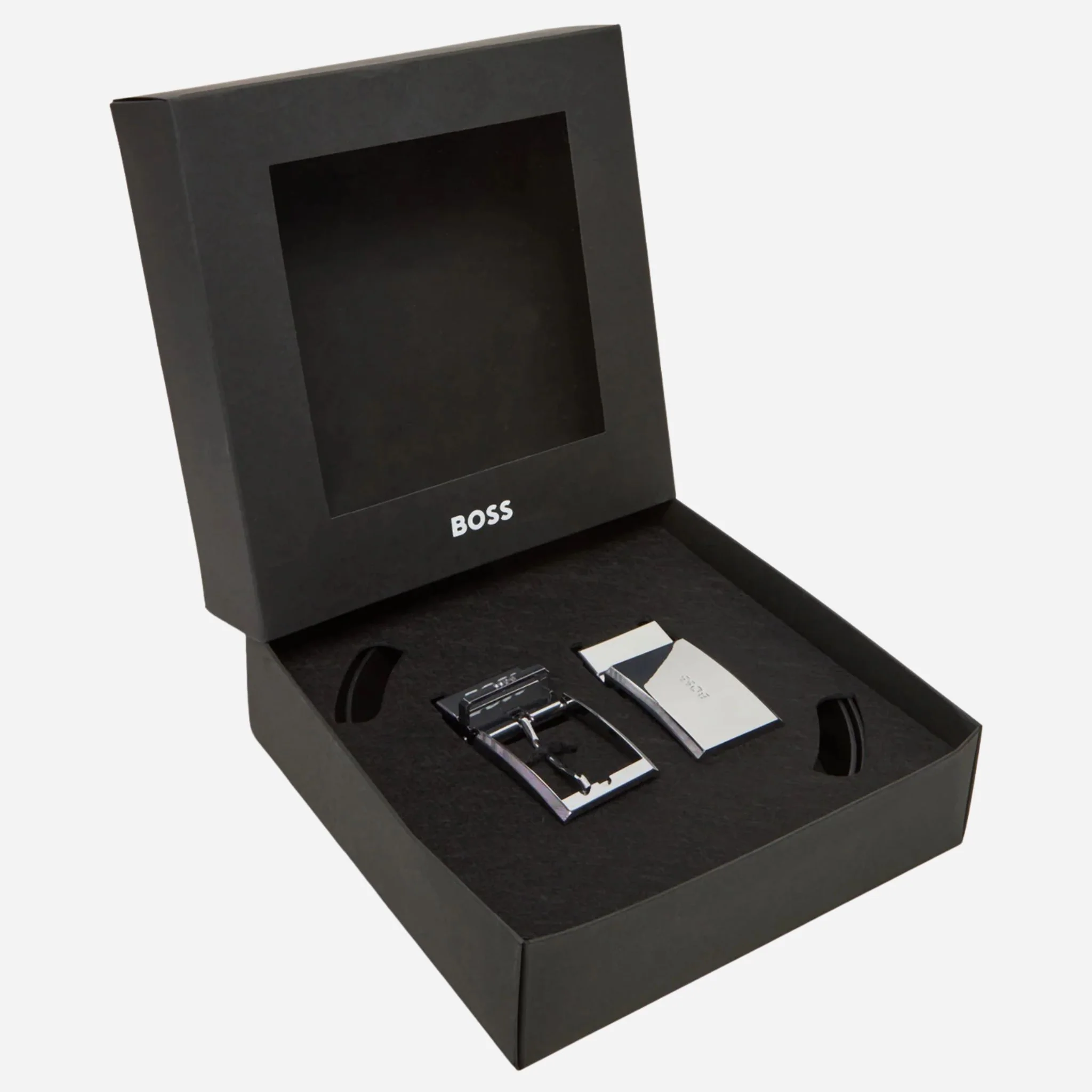 BOSS Black and Brown Reversible Gert-D Gb35 Plaque and Pin Buckle Belt - Image 5