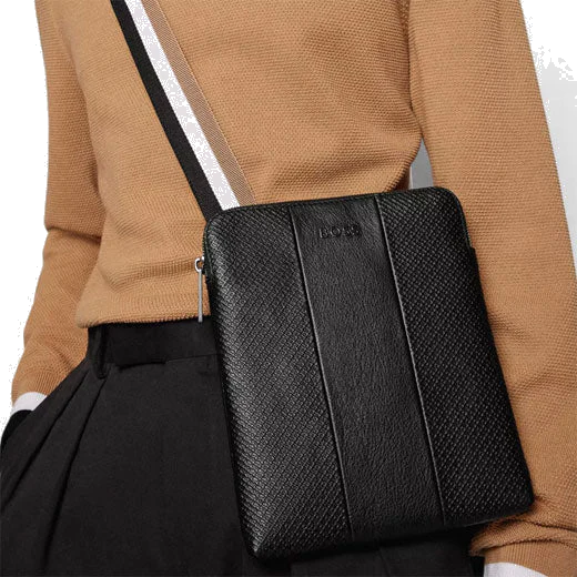 BOSS Black City Monogram Envelope Bag - Image 6
