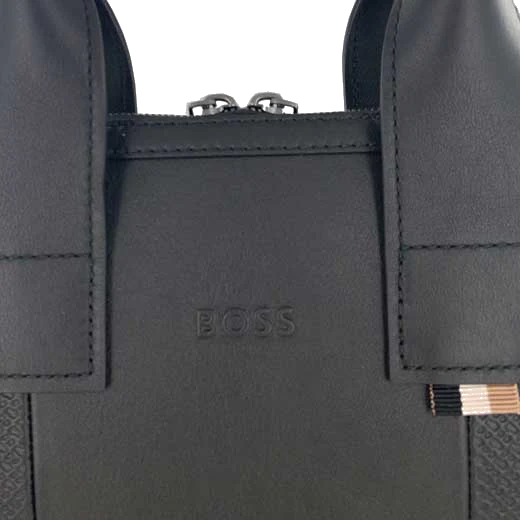 BOSS Black City Monogram Slim Document Case - Image 4