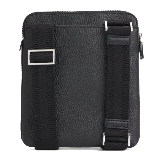 BOSS Black Crosstown Grained Leather Envelope Bag - Image 2