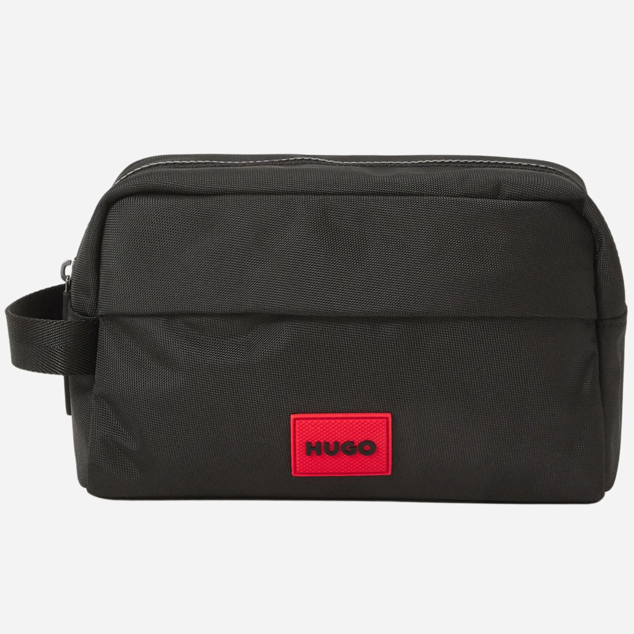 BOSS Black Ethon 3.0 Wash Bag with Orange Logo