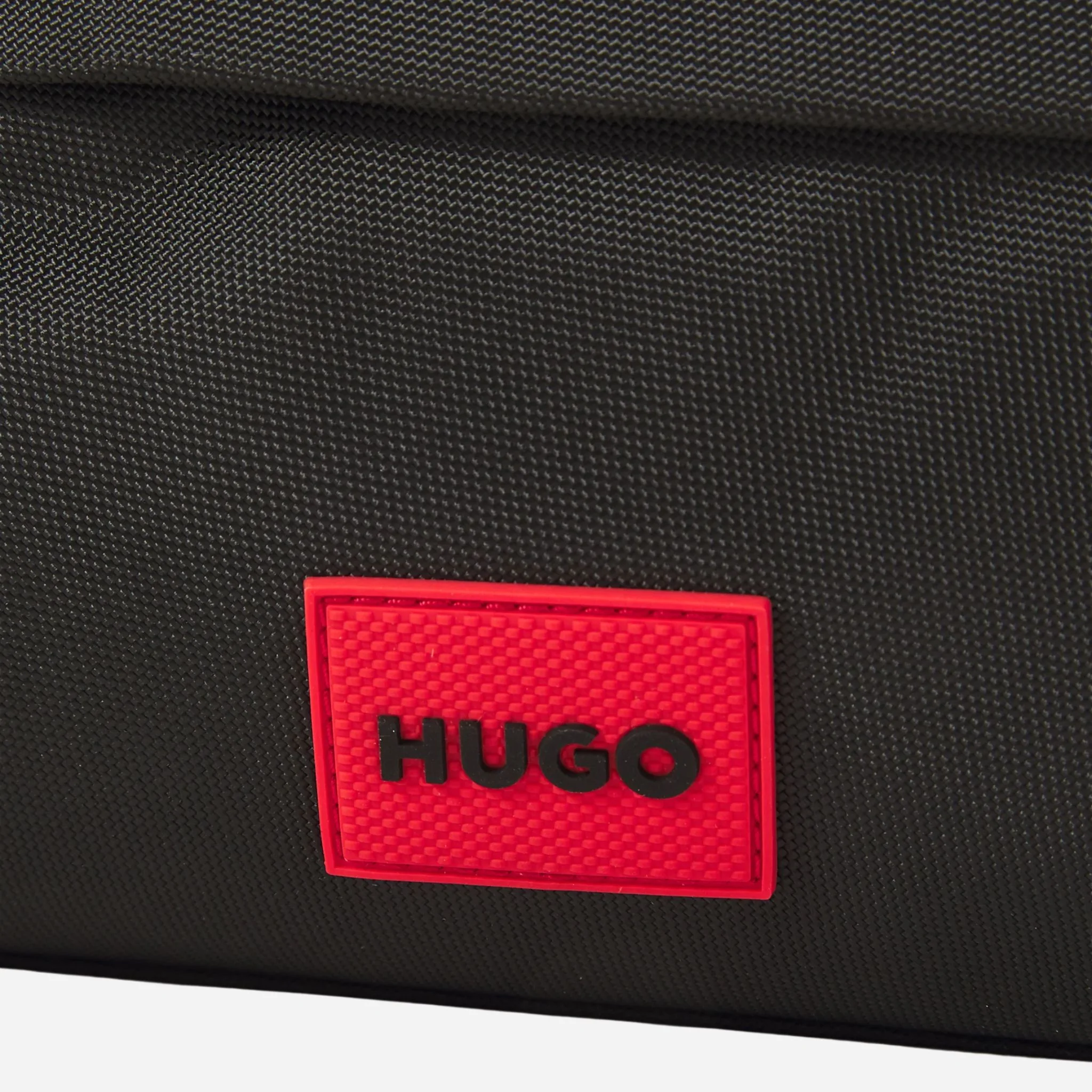 BOSS Black Ethon 3.0 Wash Bag with Orange Logo - Image 4