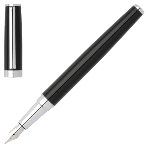 BOSS Black Gear Icon Fountain Pen