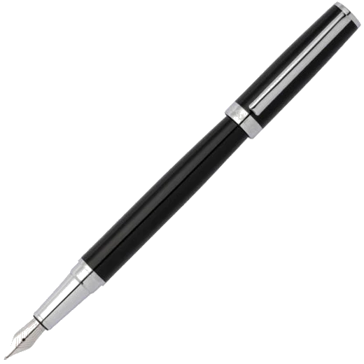 BOSS Black Gear Icon Fountain Pen - Image 2