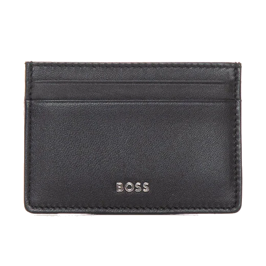 BOSS Black Leather 8CC Bifold Wallet & Card Case Gift Set - Image 5
