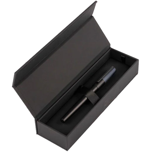 BOSS Black & Navy Gear Minimal Rollerball Pen - Image 3