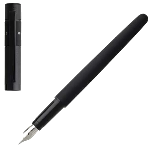 BOSS Black Ribbon Fountain Pen