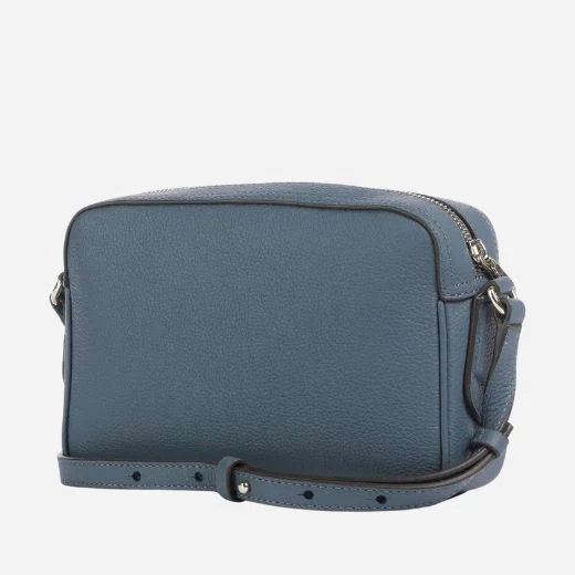 BOSS Blue-Grey Leather Lenah Cross Body Bag - Image 2