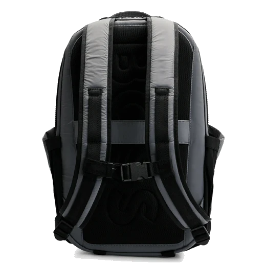 BOSS Bryant Grey Backpack with Logo - Image 3