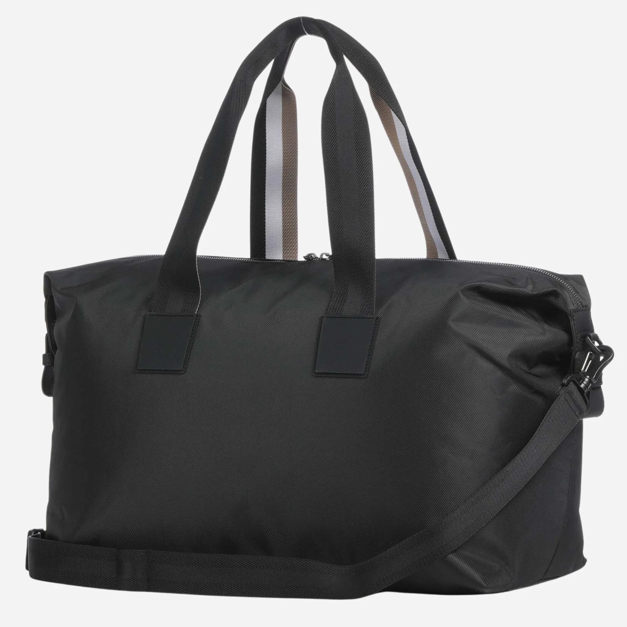 BOSS Catch 3.0 Black Holdall with Large Raised Logo - Image 2