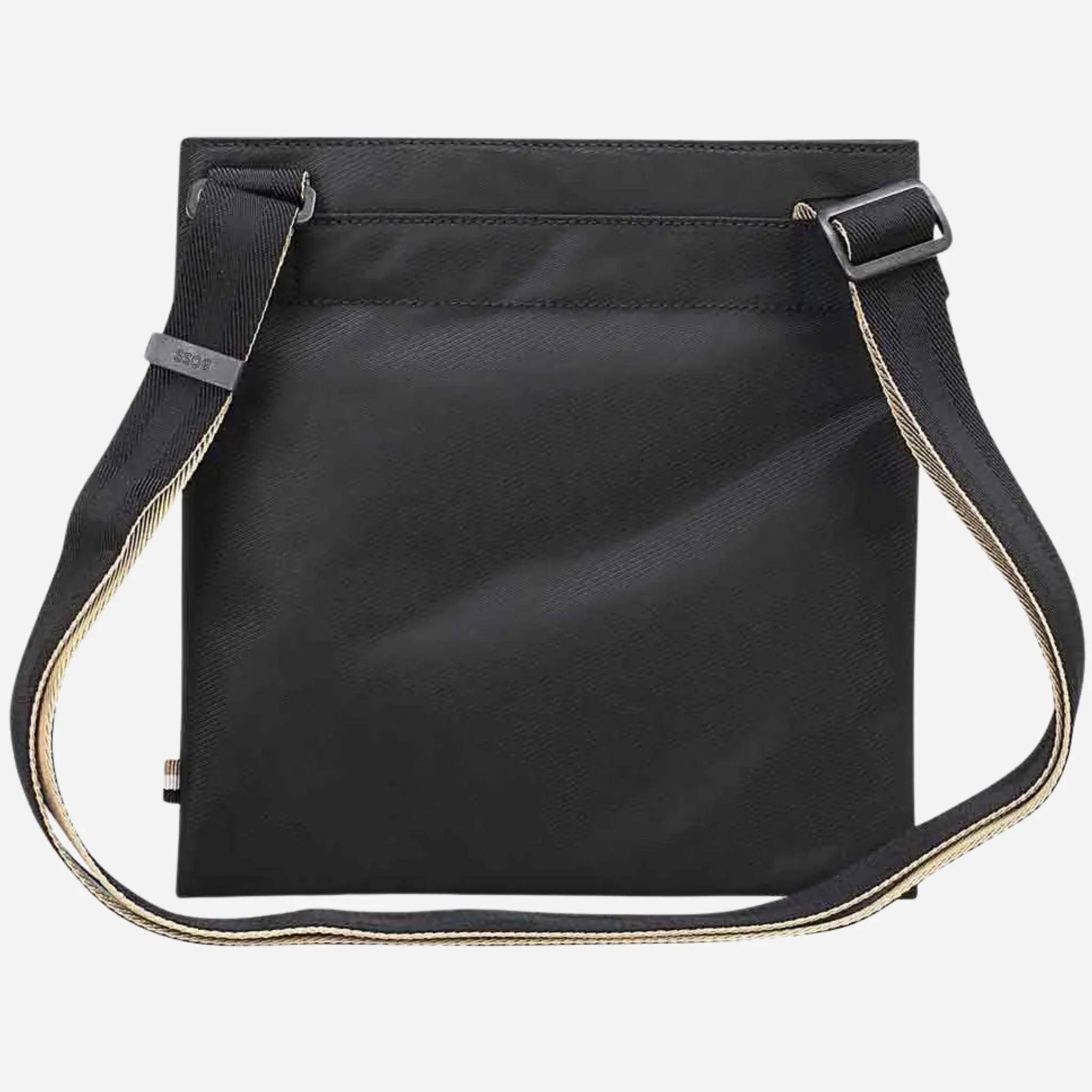 BOSS Catch 3.0 Black Zip Top Envelope Bag with Raised Black Logo - Image 2