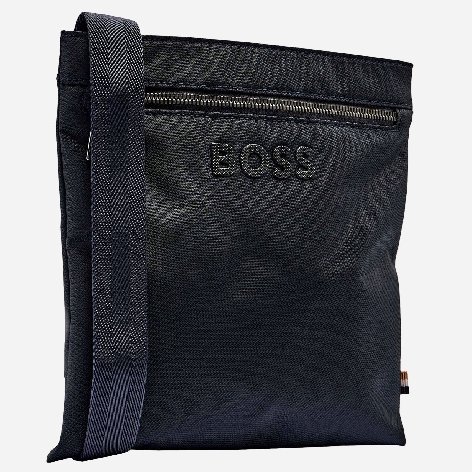 BOSS Catch 3.0 Navy Blue Zip Top Envelope Bag - Image 3