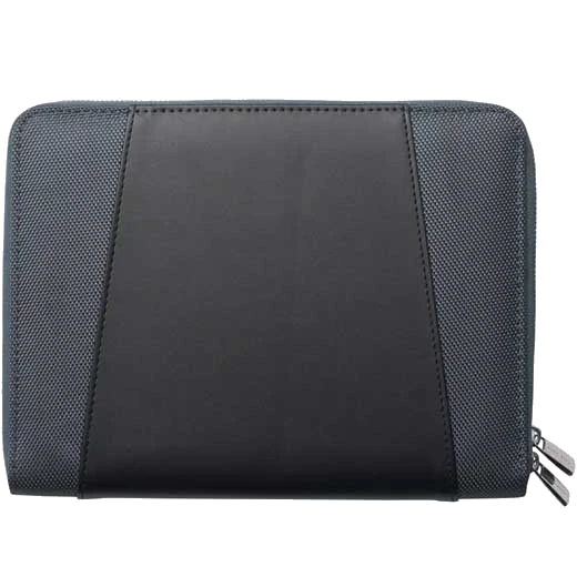 BOSS Chrome Gear Ballpoint Pen & Keystone Grey A5 Conference Folder Set - Image 5