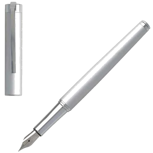 BOSS Chrome Inception Fountain Pen