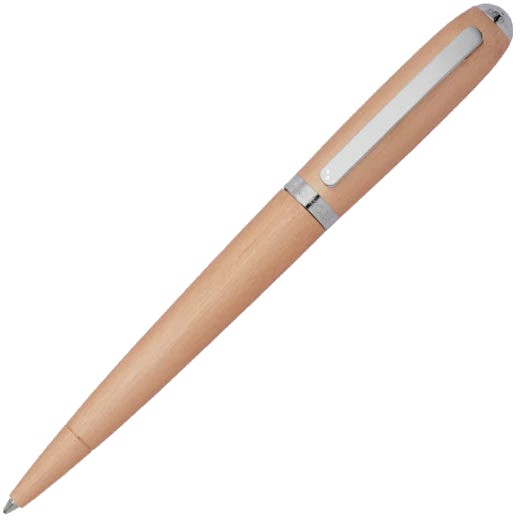 BOSS Contour Brushed Champagne Ballpoint Pen