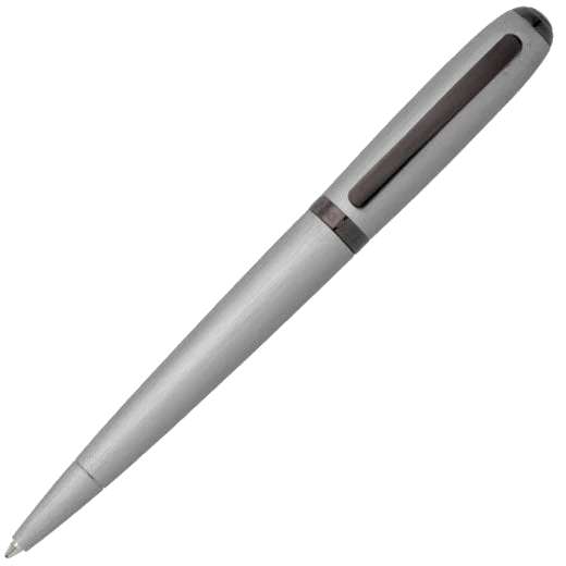 BOSS Contour Brushed Chrome Ballpoint Pen