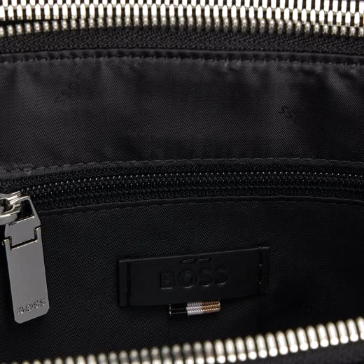 BOSS Crosstown Slim Document Case in Italian Leather - Image 4
