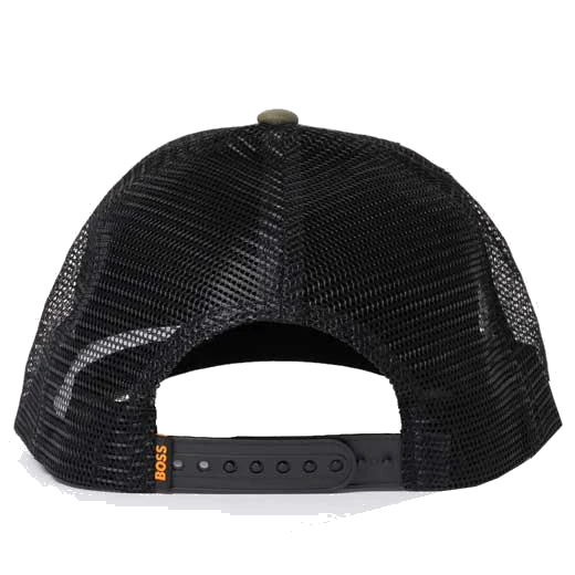 BOSS Elliot PL Green Cap with Mesh Back and Patch Logo - Image 4