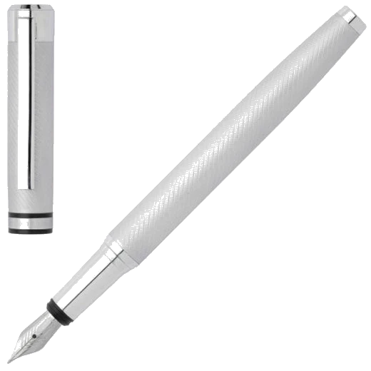 BOSS Filament Chrome Fountain Pen