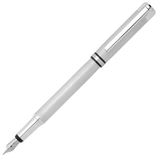 BOSS Filament Chrome Fountain Pen - Image 2