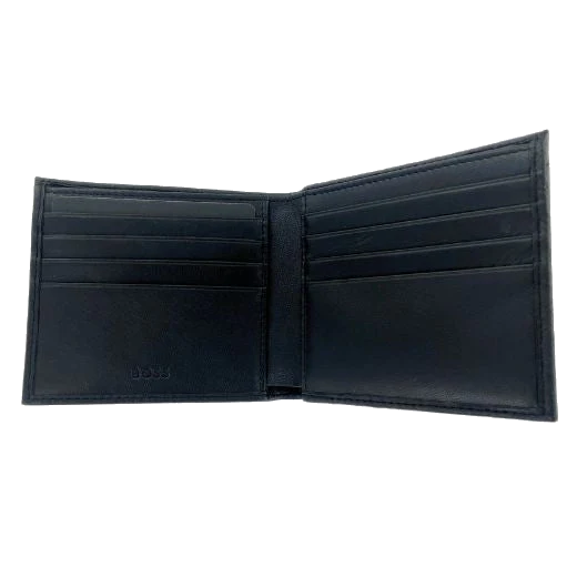 BOSS GBBM Monogram Leather Card Holder & Wallet Set - Image 3
