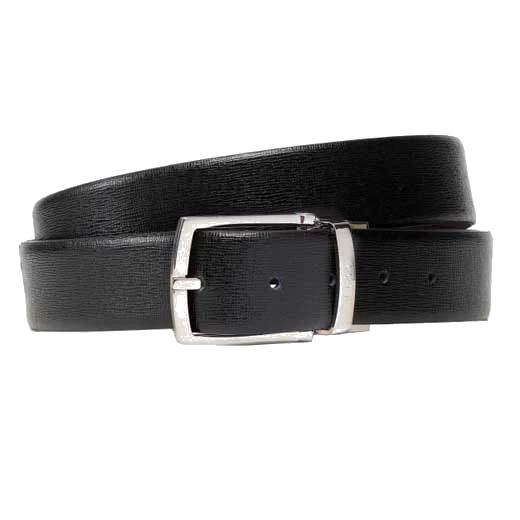 BOSS Gontis Reversible Black/Brown Belt with Interchangeable Pin Buckles
