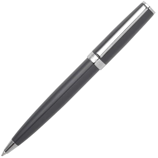 BOSS Grey Gear Icon Ballpoint Pen