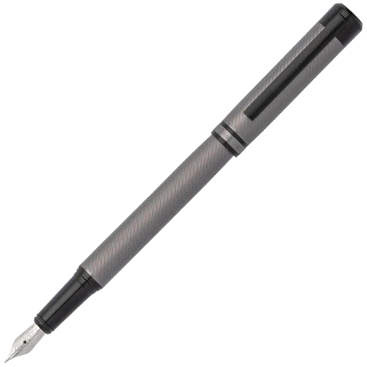 BOSS Filament Gun Grey Fountain Pen - Image 2