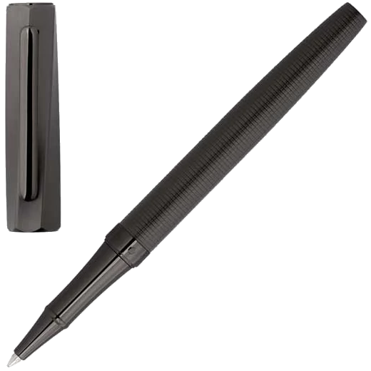 BOSS Gun Grey Twist Rollerball Pen