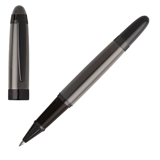 BOSS Icon Grey & Gunmetal Rollerball Pen