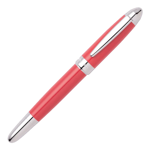 BOSS Icon Rollerball Pen Coral & Chrome - Image 3