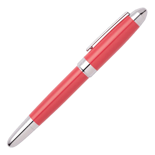 BOSS Icon Rollerball Pen Coral & Chrome - Image 5