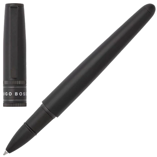 BOSS Illusion Gear Black Rollerball Pen