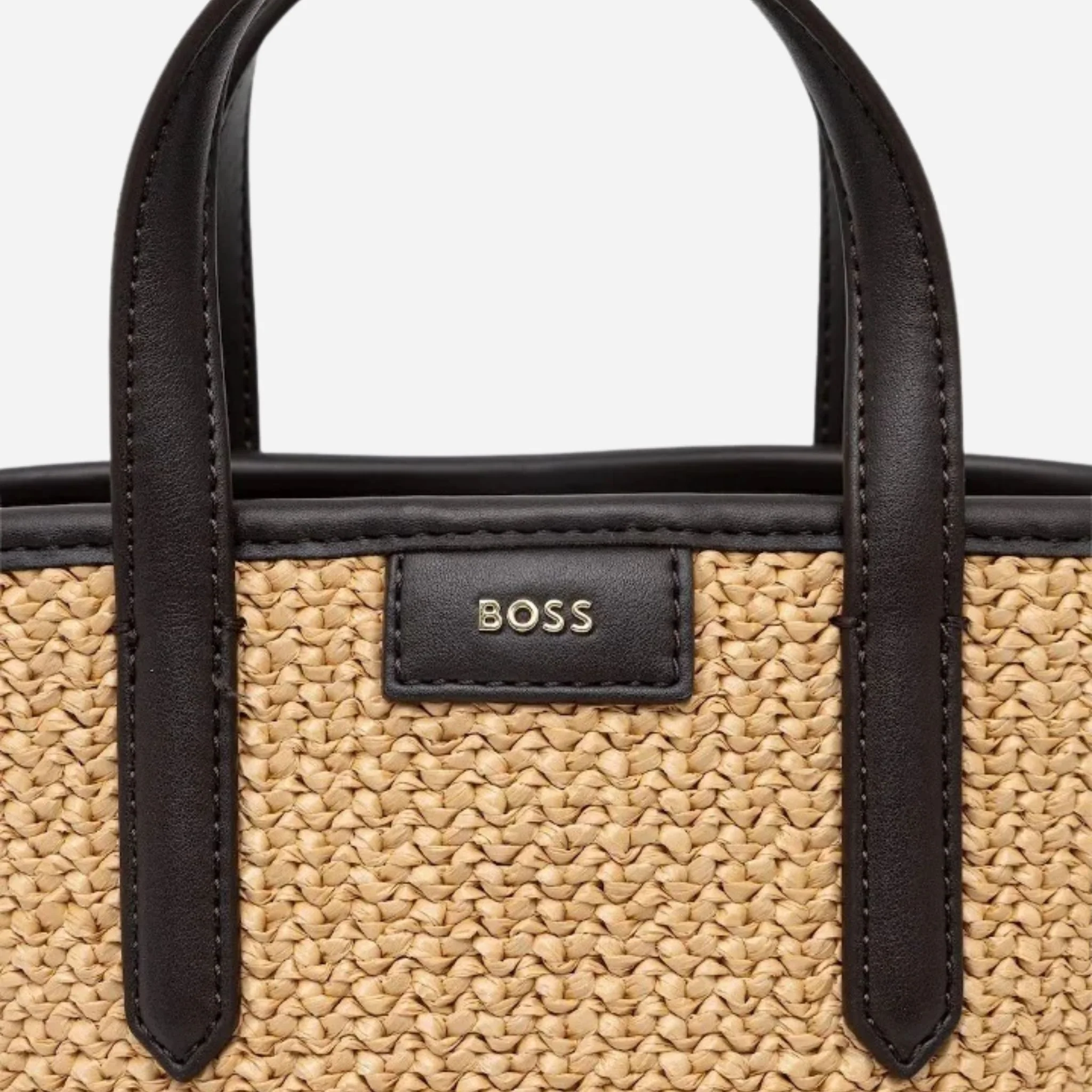 BOSS Jala Woven Cross Body Bag with Metal Logo - Image 6