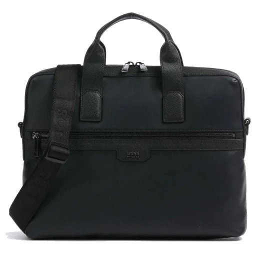 BOSS Jareth Smooth PU Leather Document Case 14"