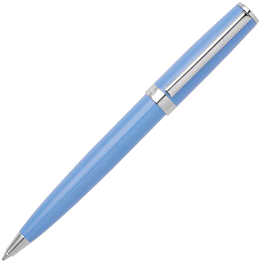 BOSS Light Blue Gear Icon Ballpoint Pen