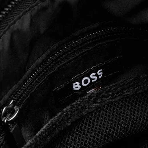 BOSS Logo Envelope Bag With Front Zip Compartment - Image 3