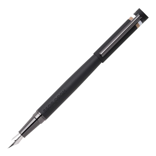 BOSS Loop Iconic Fountain Pen Black - Image 2