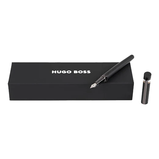 BOSS Loop Iconic Fountain Pen Black - Image 6