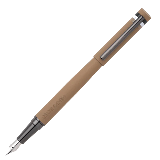 BOSS Loop Iconic Fountain Pen Camel - Image 2