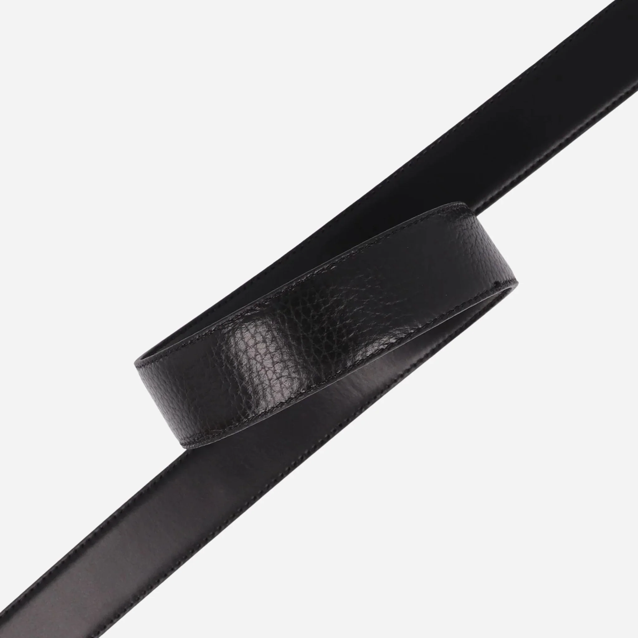 BOSS Men’s Madison B1 Reversible Black Leather Belt with Plaque and Pin Buckles - Image 3