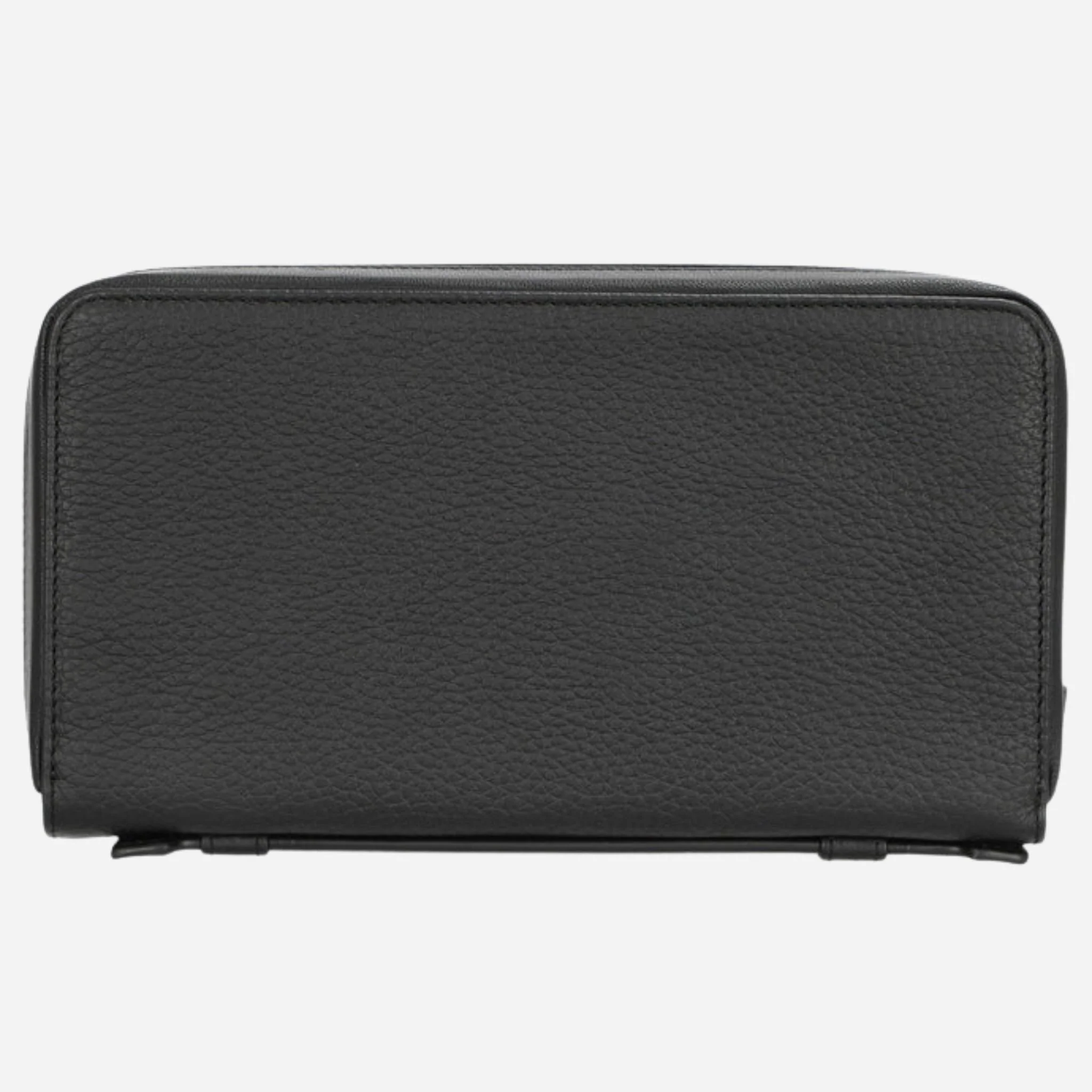 BOSS New Crosstown Black Grained Leather 16CC Organiser - Image 2