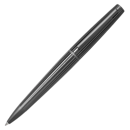 BOSS Nitor Ballpoint Pen Gunmetal Pinstripe