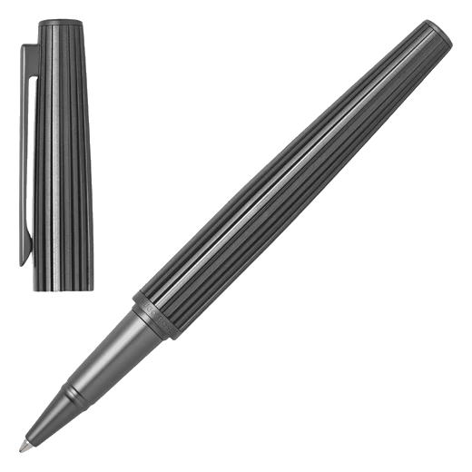 BOSS Nitor Rollerball Pen Pinstripe Gunmetal - Image 4